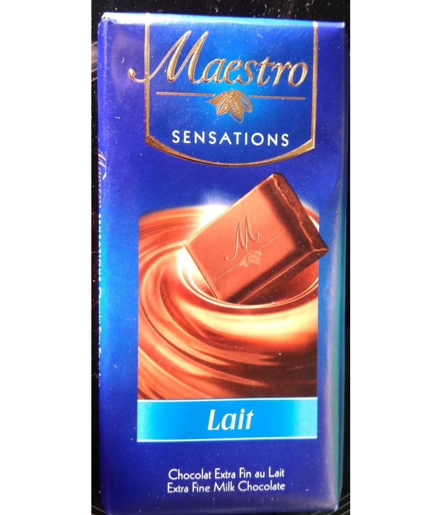 SENSATIONS ( LAIT ) 90 G SENSATIONS ( LAIT ) 90 G
