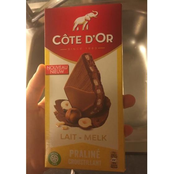 CHOCOLAT AU LAIT PRALINE CROUSTILLANT 155G