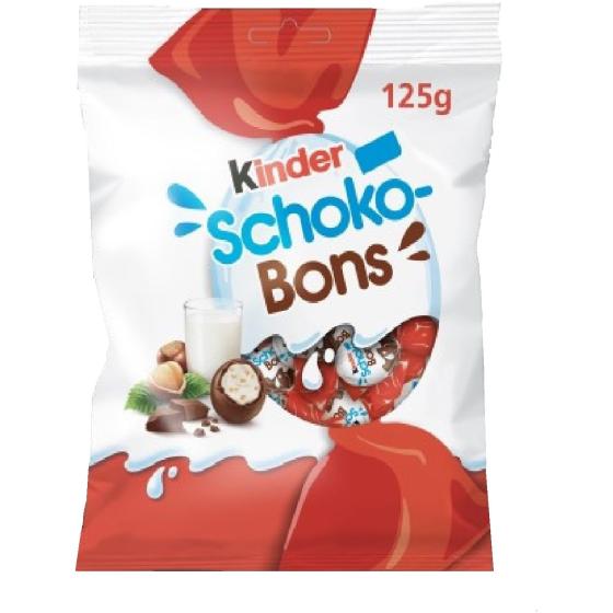 BONBONS KINDER SCHOKOBONS CHOCOLAT AU LAIT - 125G 125 G
