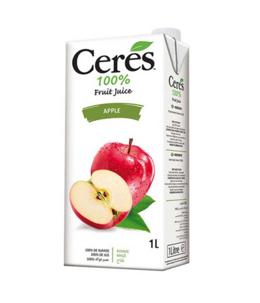 JUS DE POMME CERES 1L JUS DE POMME CERES 1L