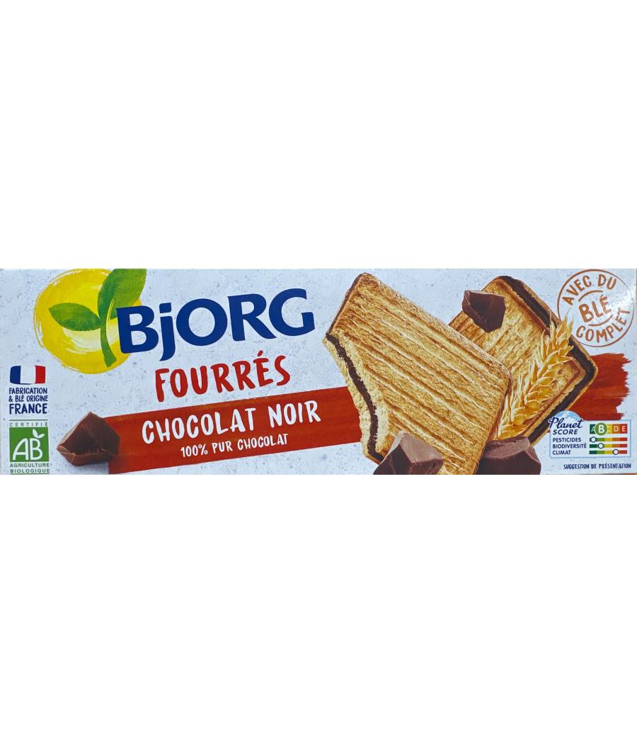 FOURRES CHOCOLAT NOIR BJORG 225G FOURRES CHOCOLAT NOIR BJORG 225G