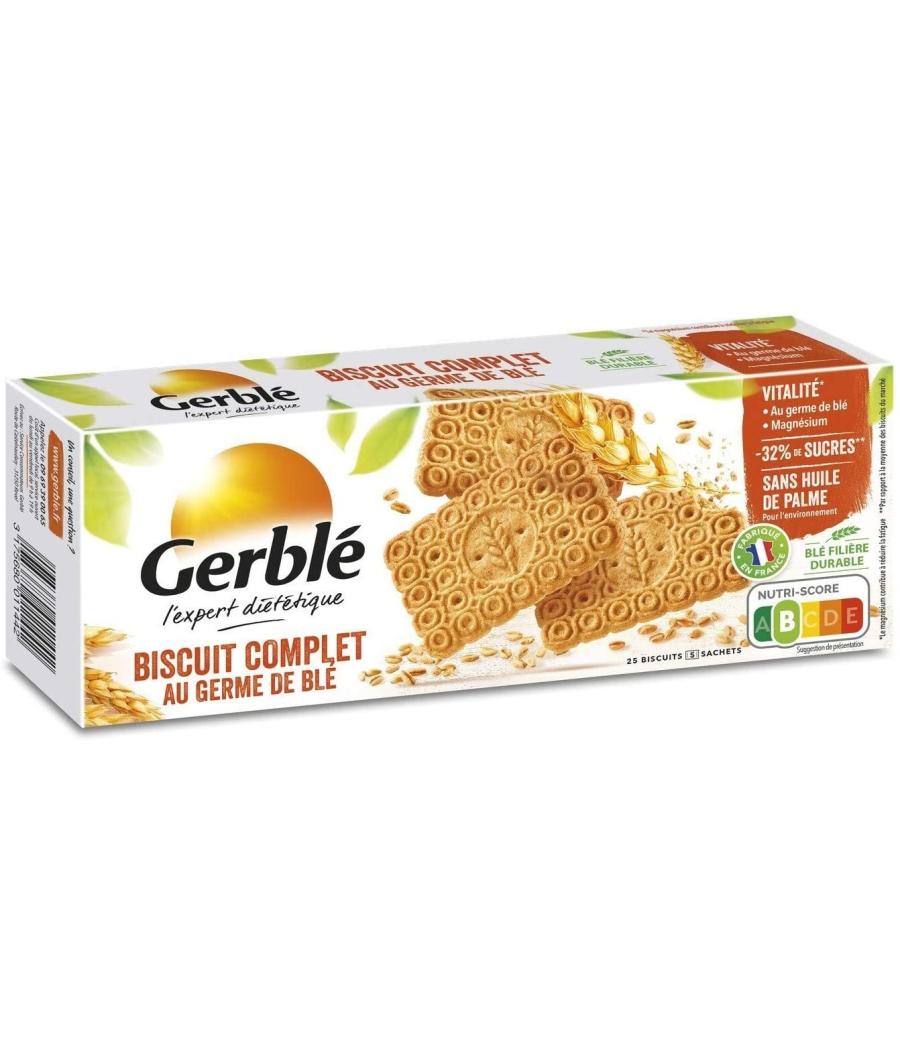 BISCUIT COMPLET AU GERME DE BLE GERBLE 210G BISCUIT COMPLET AU GERME DE BLE GERBLE 210G