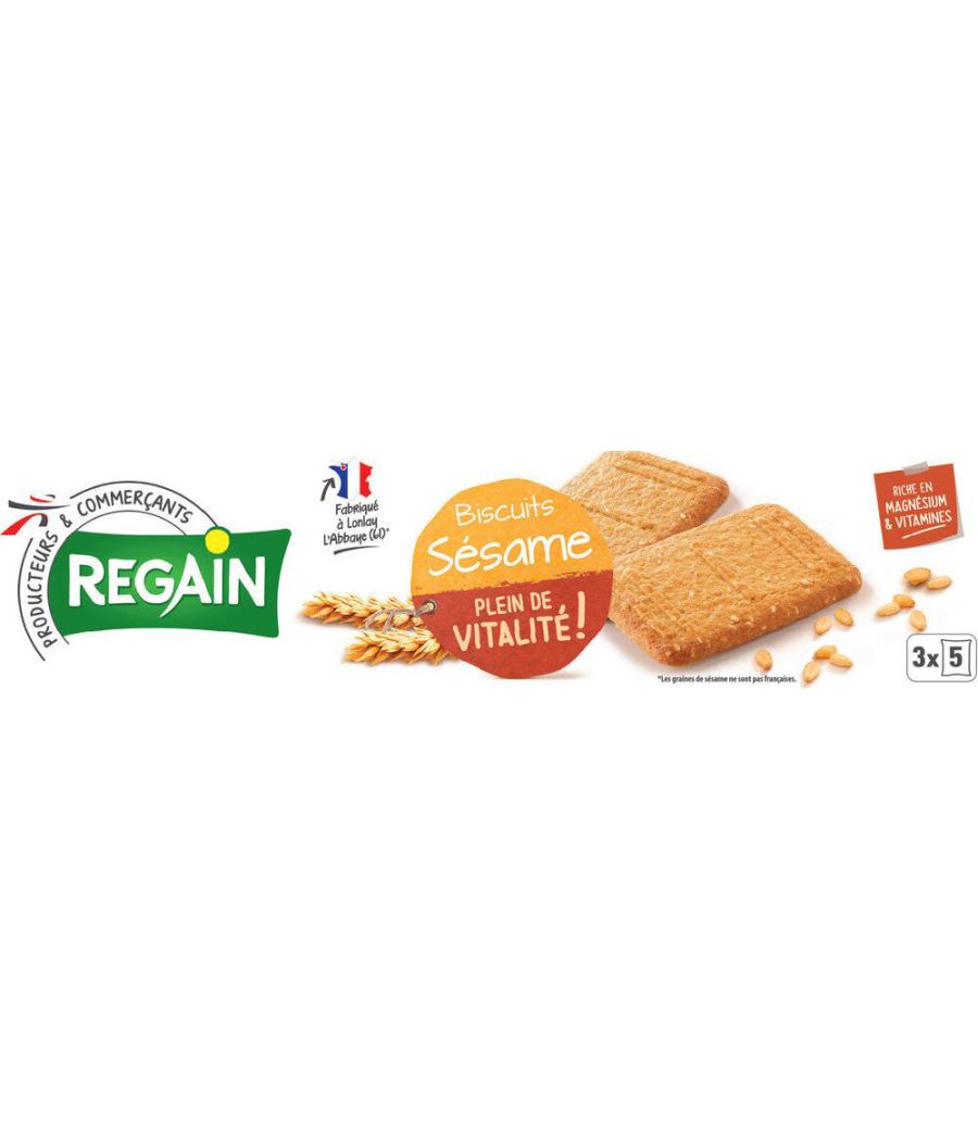 BISCUITS SESAME  REGAIN 230G BISCUITS SESAME  REGAIN 230G
