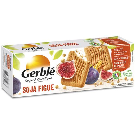 BISCUITS SOJA FIGUE GERBLE 270G