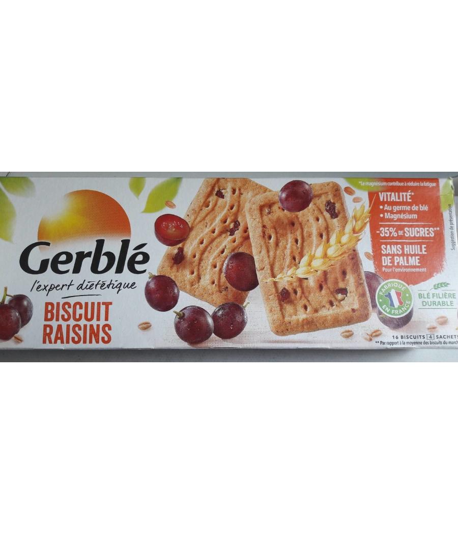BISCUIT RAISINS GERBLE 270G BISCUIT RAISINS GERBLE 270G