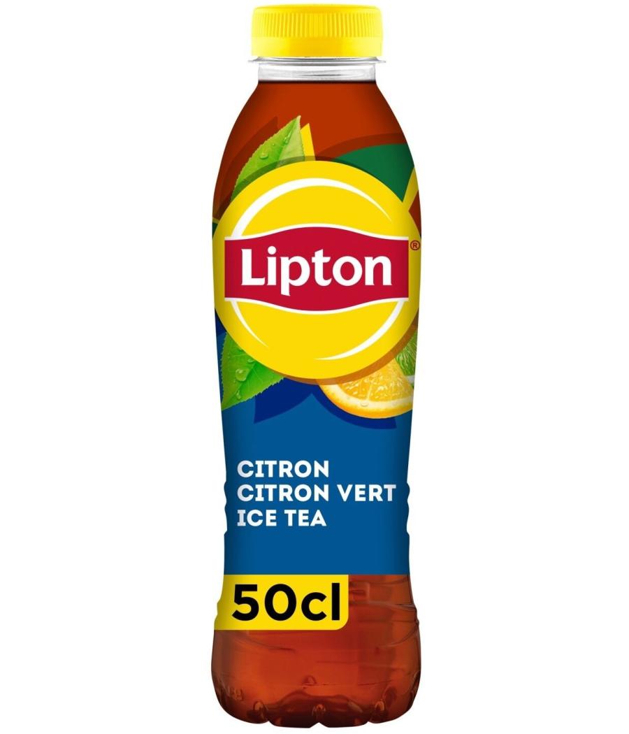 LIPTON ICE TEA SAVEUR CITRON CITRON VERT 50 CL LIPTON ICE TEA SAVEUR CITRON CITRON VERT 50 CL