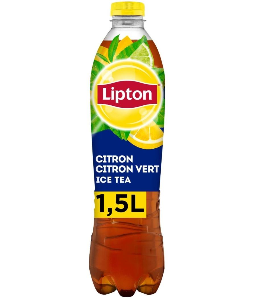 LIPTON ICE TEA SAVEUR CITRON CITRON VERT 1,5L LIPTON ICE TEA SAVEUR CITRON CITRON VERT 1,5L