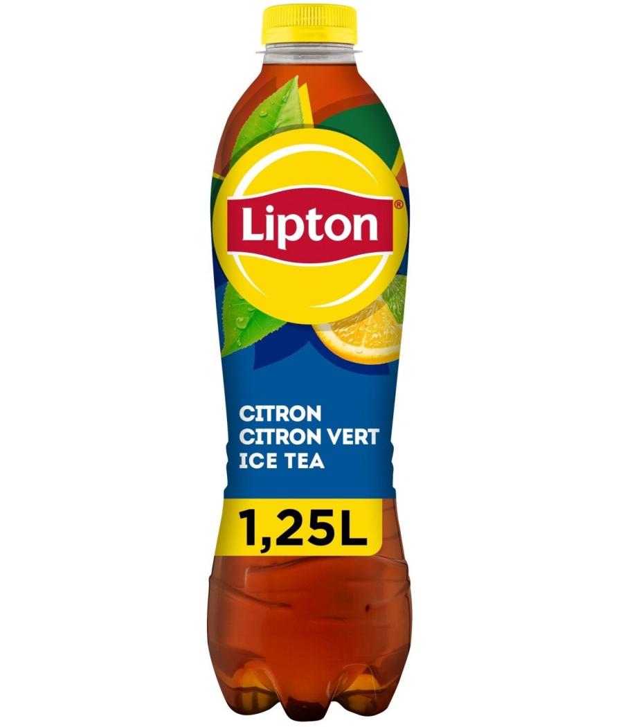 LIPTON ICE TEA SAVEUR CITRON CITRON VERT 1,25 L LIPTON ICE TEA SAVEUR CITRON CITRON VERT 1,25 L