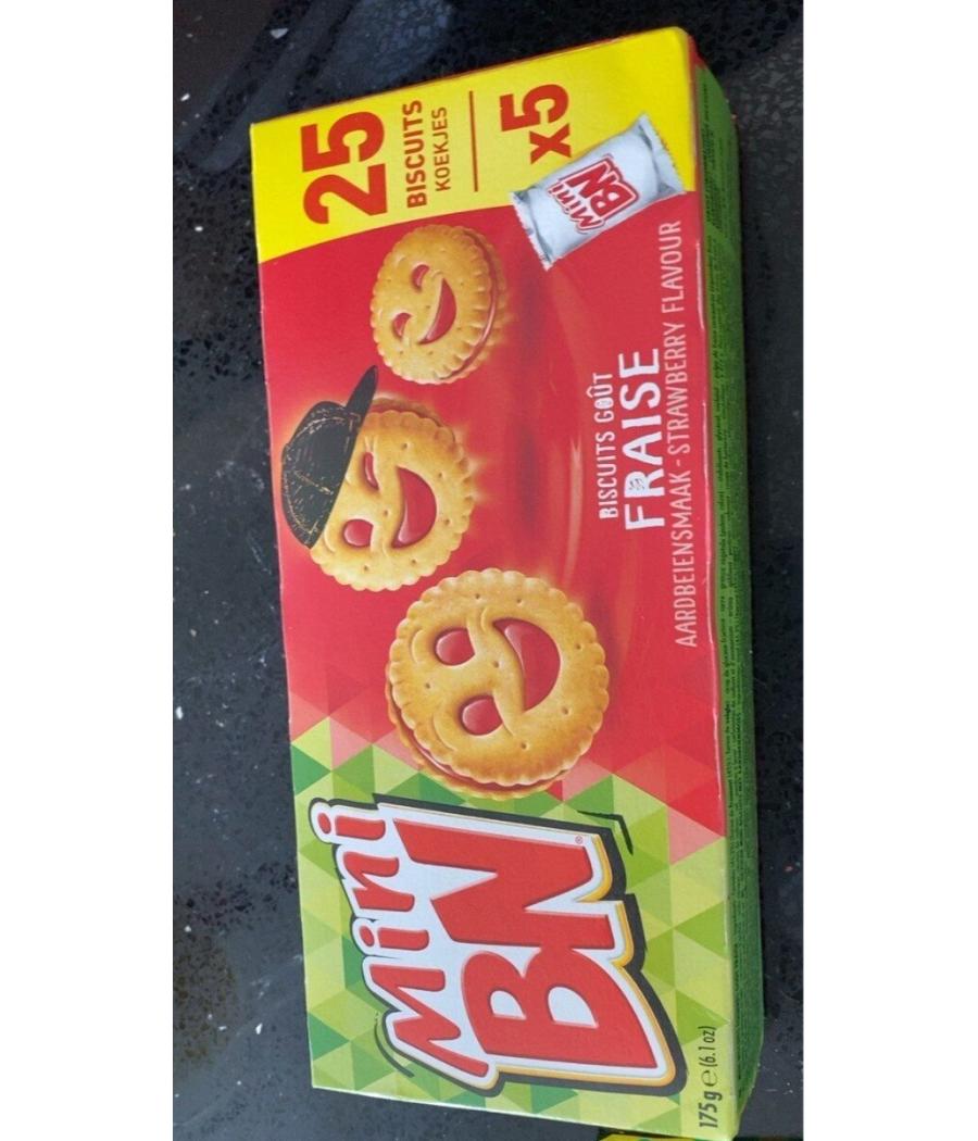 MINI BN FRAISE 175 G MINI BN FRAISE 175 G