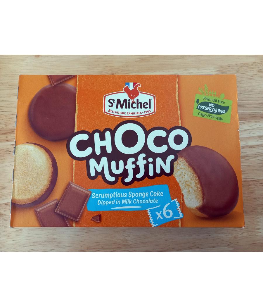 CHOCO MUFFIN ST MICHEL x6 180 G CHOCO MUFFIN ST MICHEL x6 180 G