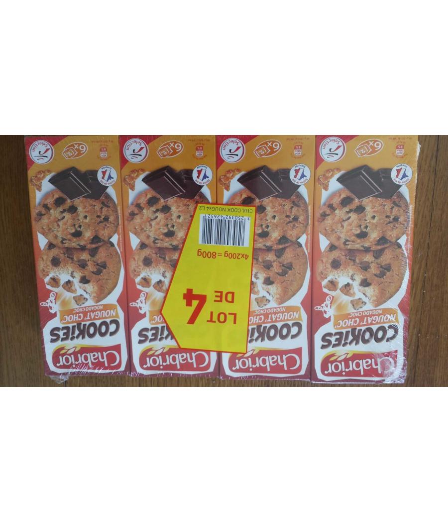 COOKIES NOUGATINE CHOCO CHABRIOR 200G COOKIES NOUGATINE CHOCO CHABRIOR 200G