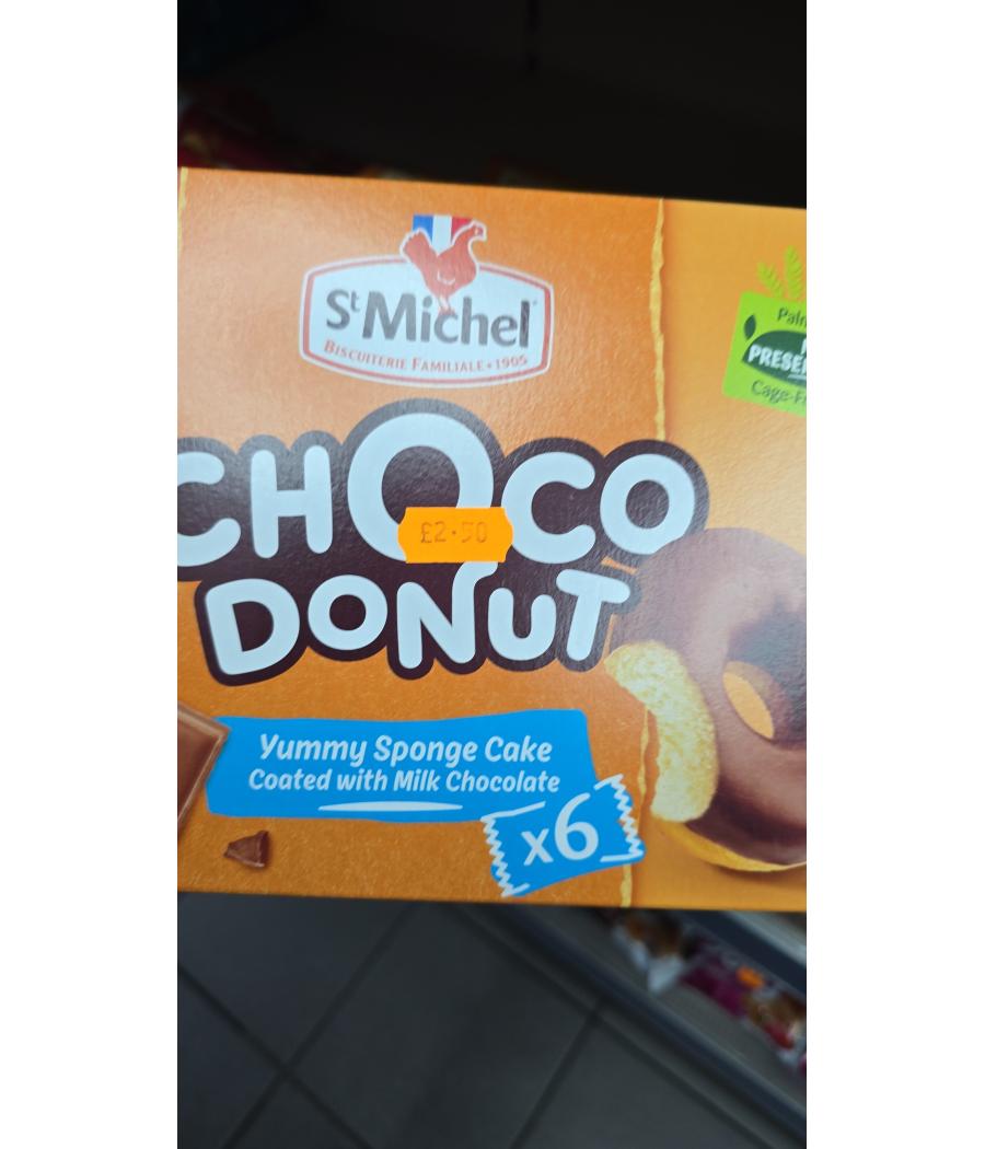 CHOCO DONUT STMICHEL 180G CHOCO DONUT STMICHEL 180G