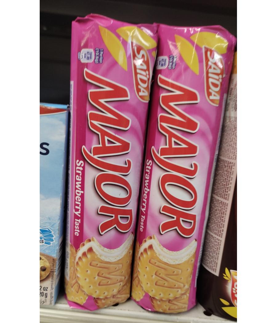 MAJOR FOURRE FRAISE SAIDA 160G MAJOR FOURRE FRAISE SAIDA 160G