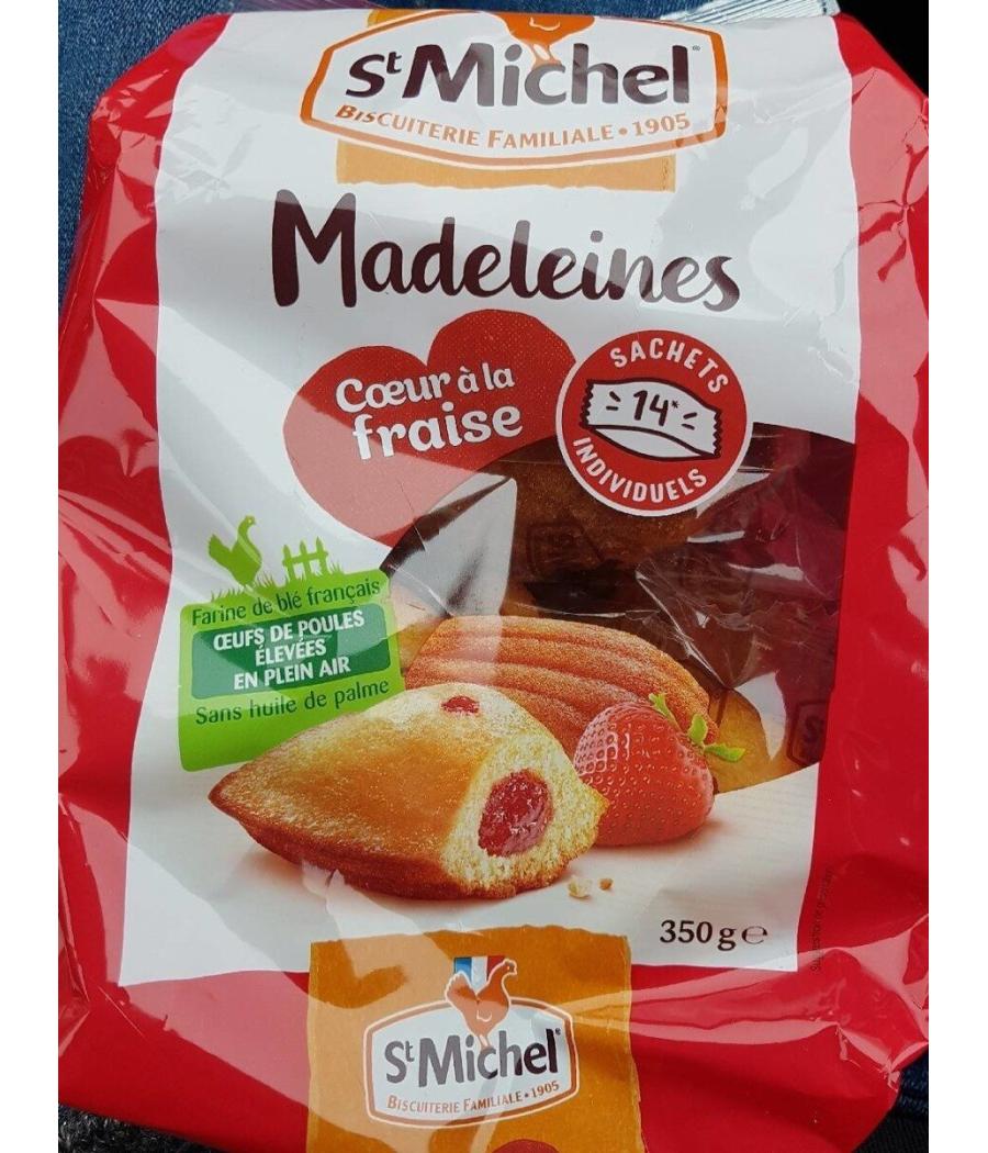 MADELEINES FRAISES STMICHEL 350G MADELEINES FRAISES STMICHEL 350G
