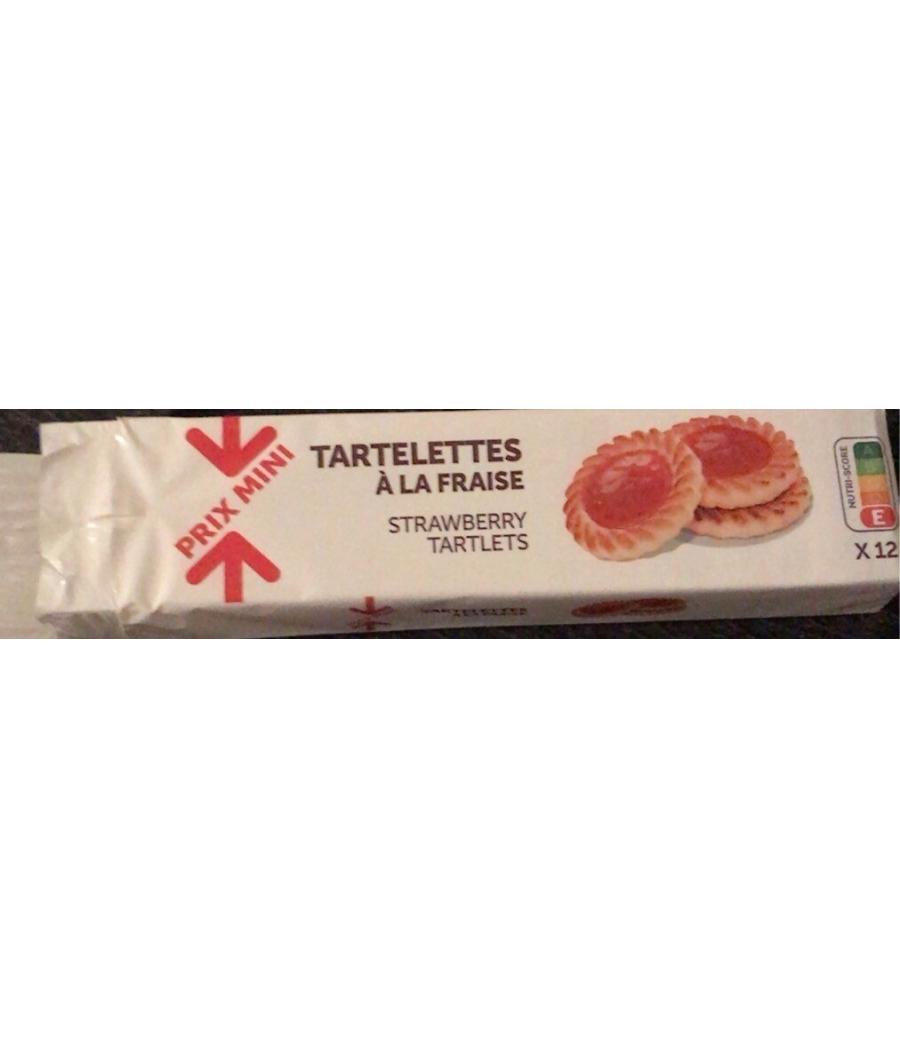 TARTELETTES A LA FRAISE 200 G TARTELETTES A LA FRAISE 200 G