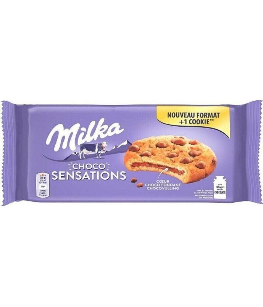 BISCUIT MILKA CHOCO SENSATIONS 208G ET 8 BISCUITS BISCUIT MILKA CHOCO SENSATIONS 208G ET 8 BISCUITS