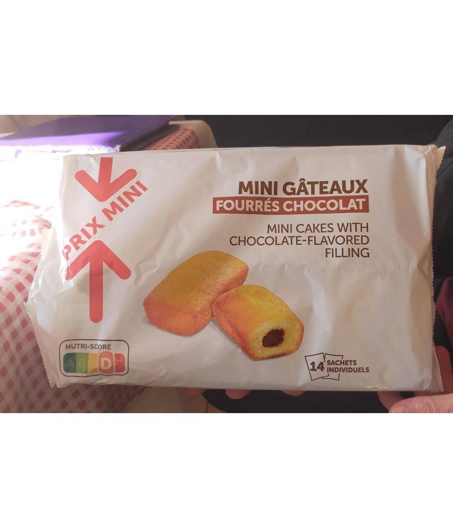 MINI GATEAUX FOURRES CHOCOLAT 420 G MINI GATEAUX FOURRES CHOCOLAT 420 G