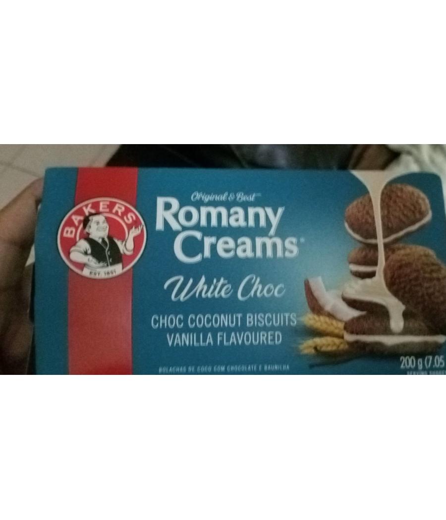 BISCUIT BAKERS ROMANY CREAMS BISCUIT BAKERS ROMANY CREAMS