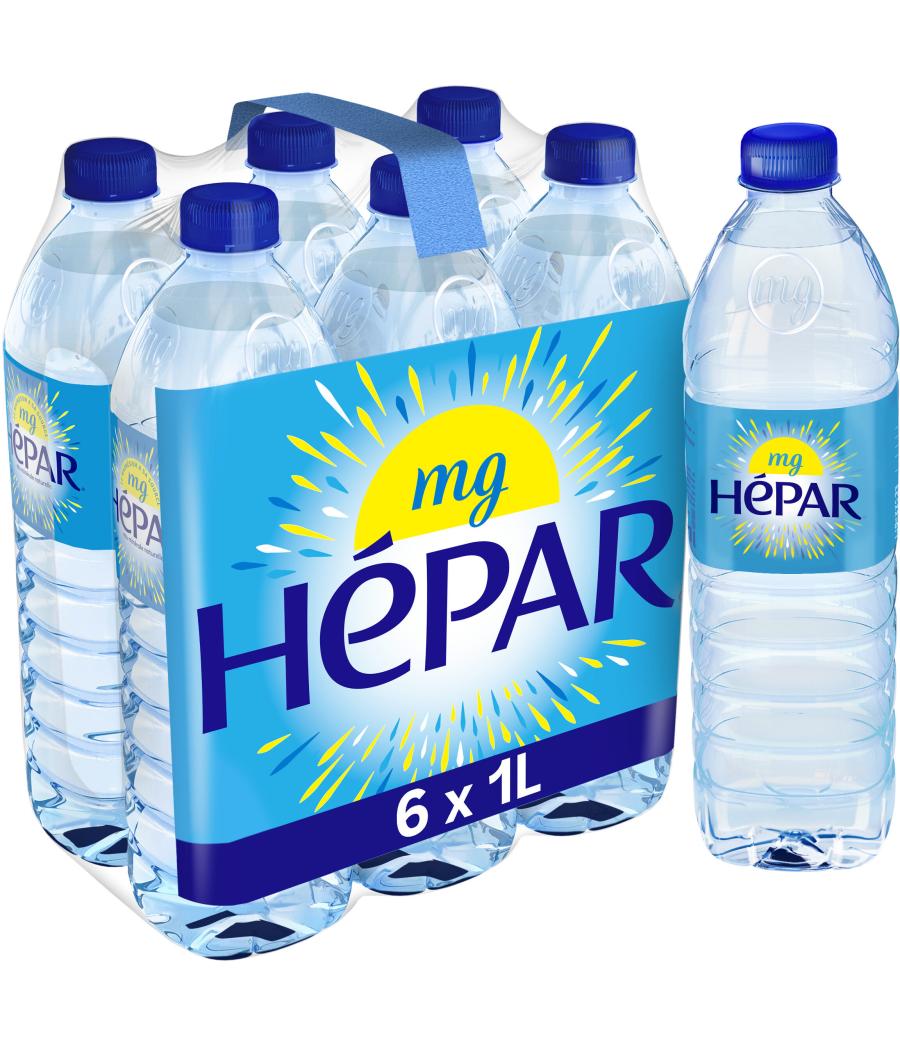 EAU DE SOURCE HEPAR 6X1L EAU DE SOURCE HEPAR 6X1L