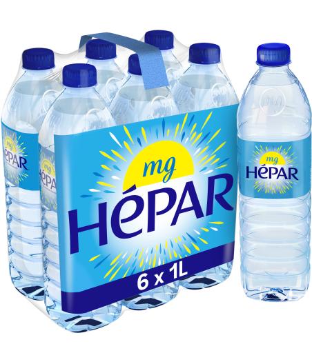 EAU DE SOURCE HEPAR 6X1L