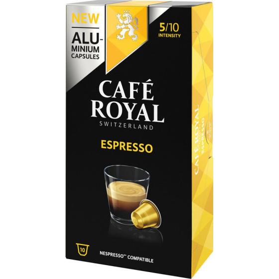 CAPS EXPRESSO X10 COMP NESP CAFE ROYAL