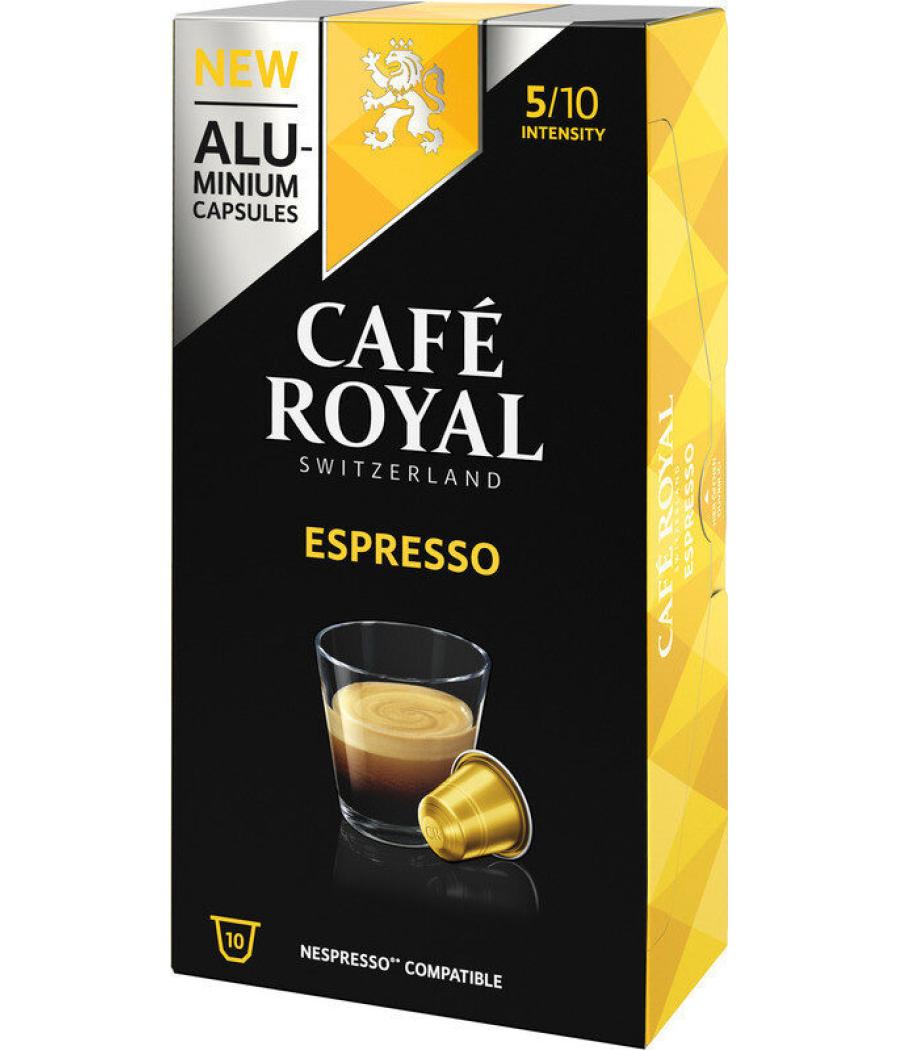 CAPS EXPRESSO X10 COMP NESP CAFE ROYAL CAPS EXPRESSO X10 COMP NESP CAFE ROYAL