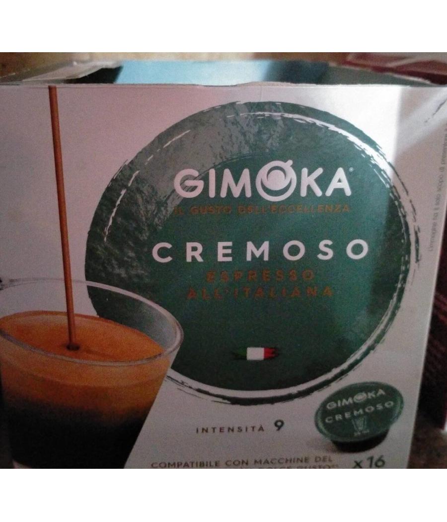 CAFE CREMOSO ESPRESSO GIMOKA INTENSE 9 X16 CAFE CREMOSO ESPRESSO GIMOKA INTENSE 9 X16