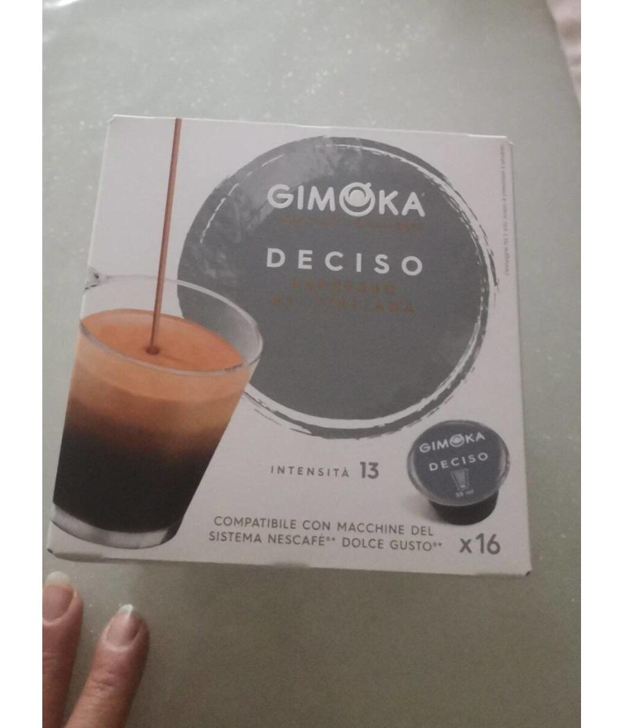 CAFE DECISO ESPRESSO GIMOKA INTENSE 13 X16 CAFE DECISO ESPRESSO GIMOKA INTENSE 13 X16