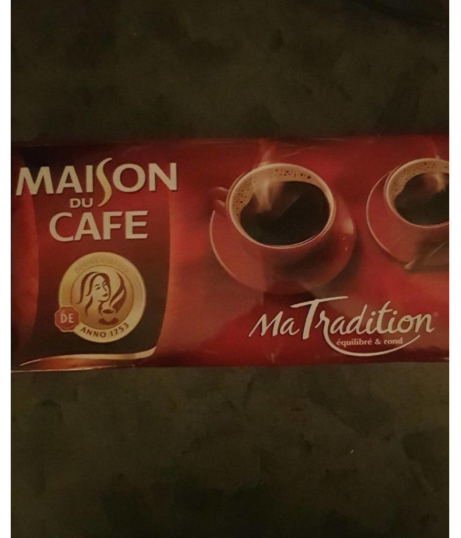 CAFE MA TRADITION MAISON DU CAFE  X4 250G CAFE MA TRADITION MAISON DU CAFE  X4 250G
