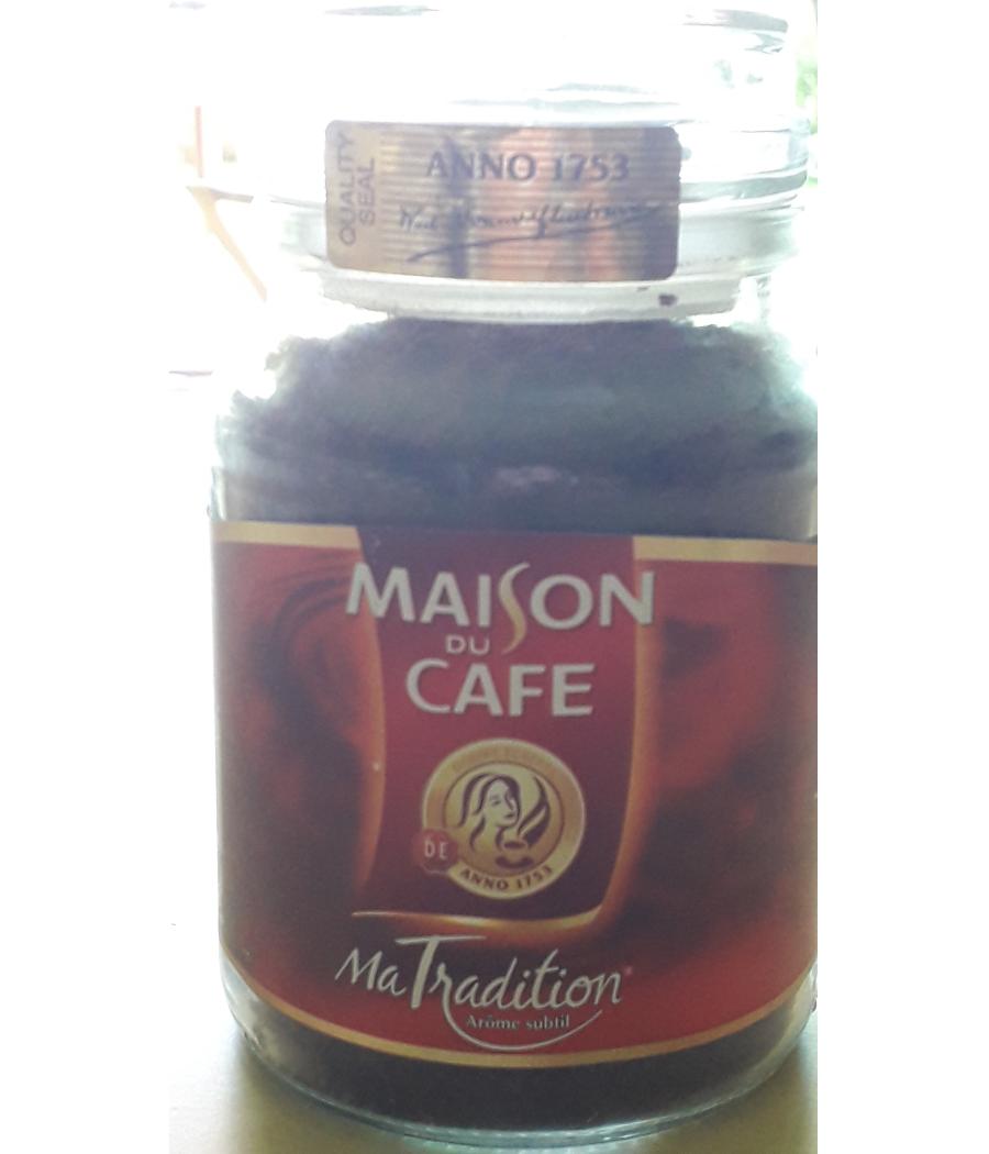 CAFE MA TRADITION MAISON DU CAFE 100G CAFE MA TRADITION MAISON DU CAFE 100G