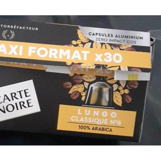 CARTE NOIRE LUNDI CLASSIQUE N6