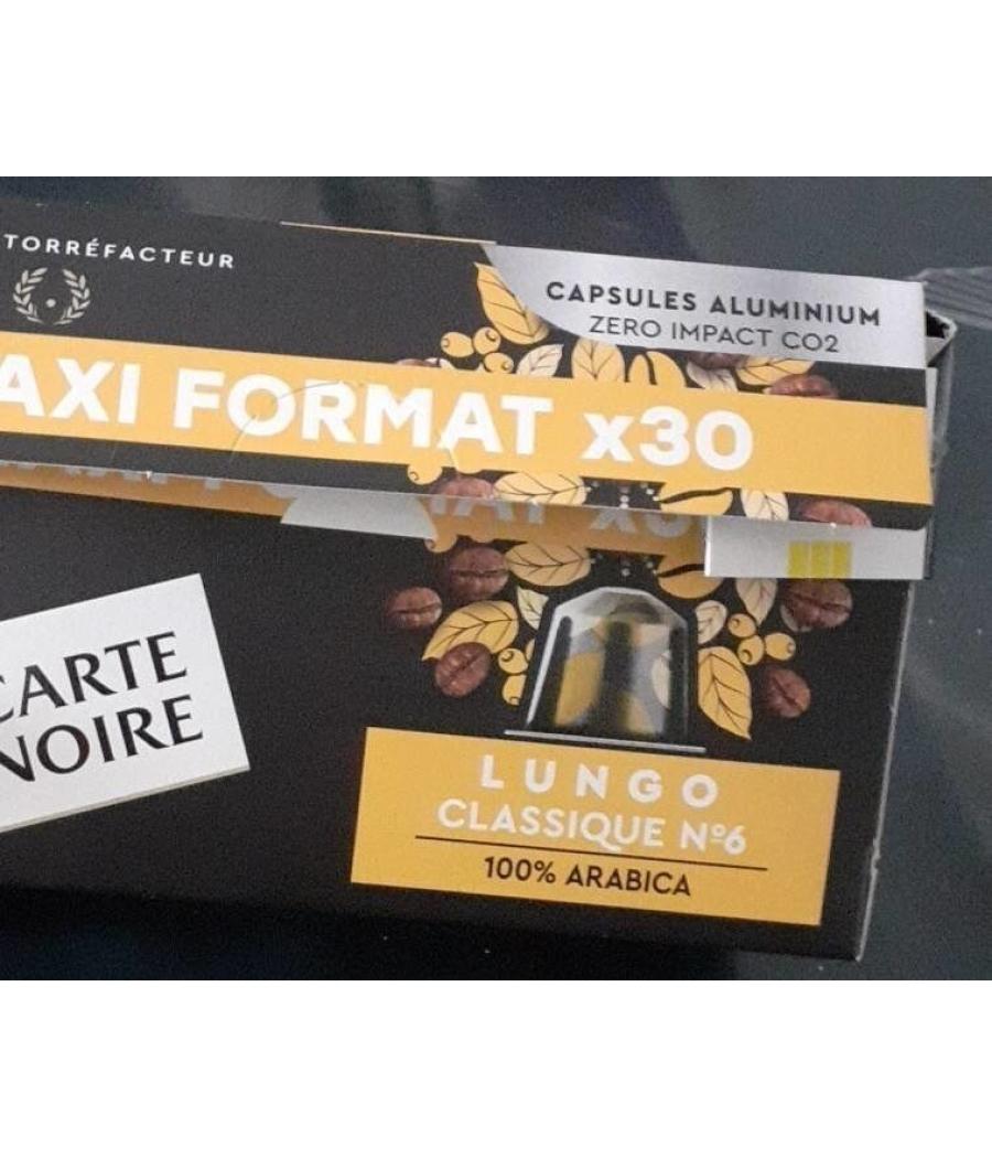 CARTE NOIRE LUNDI CLASSIQUE N6 CARTE NOIRE LUNDI CLASSIQUE N6