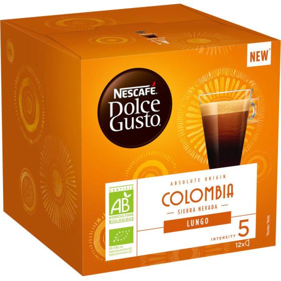 DOLCE GUSTO BIO LUNGO COLOMBIA 12 G