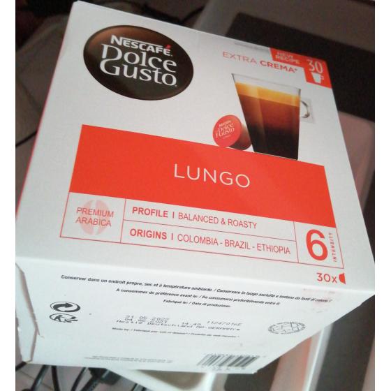 DOLSE GUSTO LUNGO X30 CAPSULES 30 CAPSULES