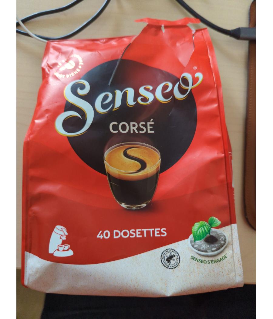 SENSEO CORSE 40 DOSETTES (277 G) SENSEO CORSE 40 DOSETTES (277 G)