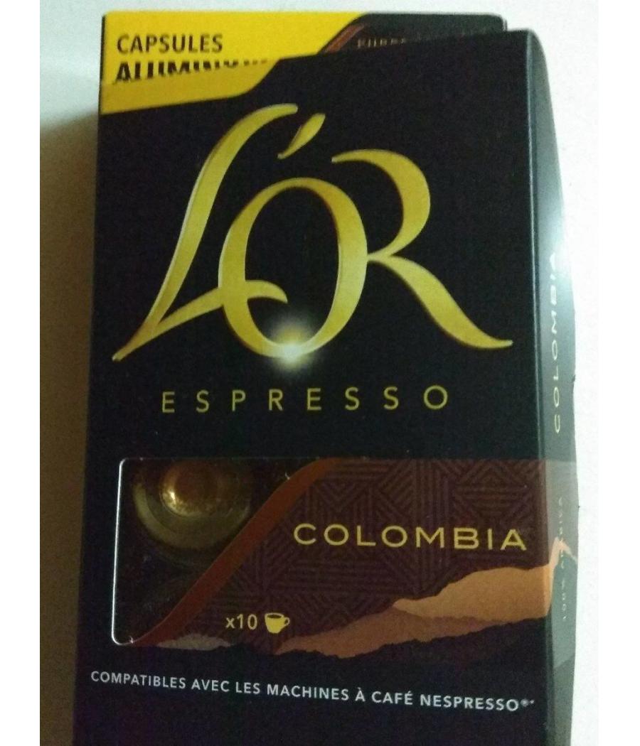 L\'OR ESPRESSO KENYA 10 CAPSULES MAISON DU CAFE L\'OR ESPRESSO KENYA 10 CAPSULES MAISON DU CAFE