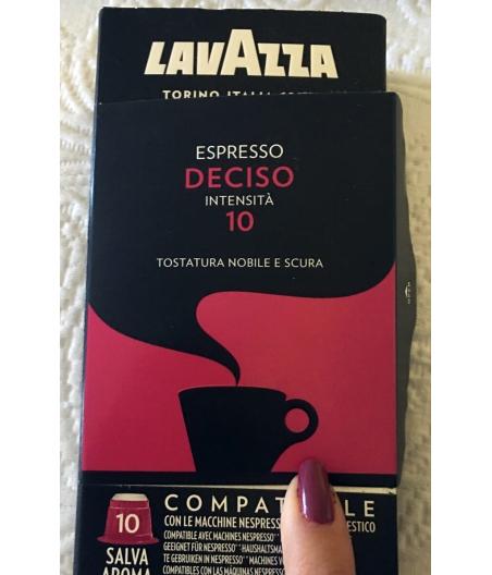 CAFE ESPRESSO DECISO INTENSIDAD 10 ESTUCHE 10 CAPSULAS 50 G