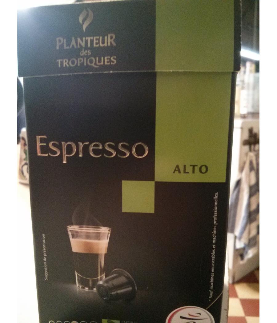 ESPRESSO ALTO 10 CAPSULES / 52G ESPRESSO ALTO 10 CAPSULES / 52G