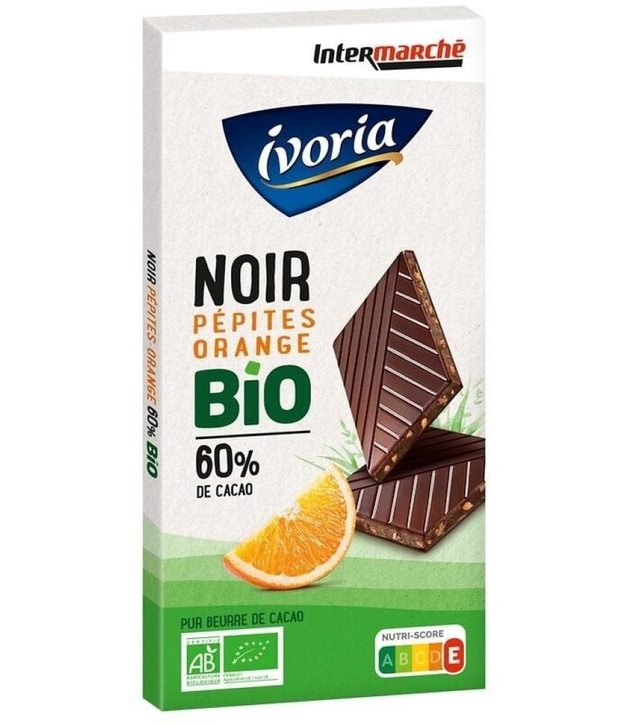 TABLETTE BIO DEGUSTATION - CHOCOLAT NOIR SAVEUR ORANGE - 100G TABLETTE BIO DEGUSTATION - CHOCOLAT NOIR SAVEUR ORANGE - 100G