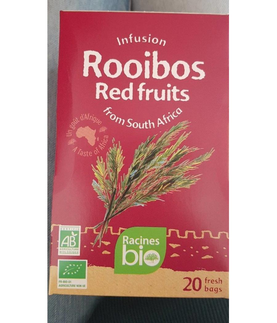 INFUSION FROM SOUTH AFRICA  ( ROOIBOS RED FRUITS ) INFUSION FROM SOUTH AFRICA  ( ROOIBOS RED FRUITS )