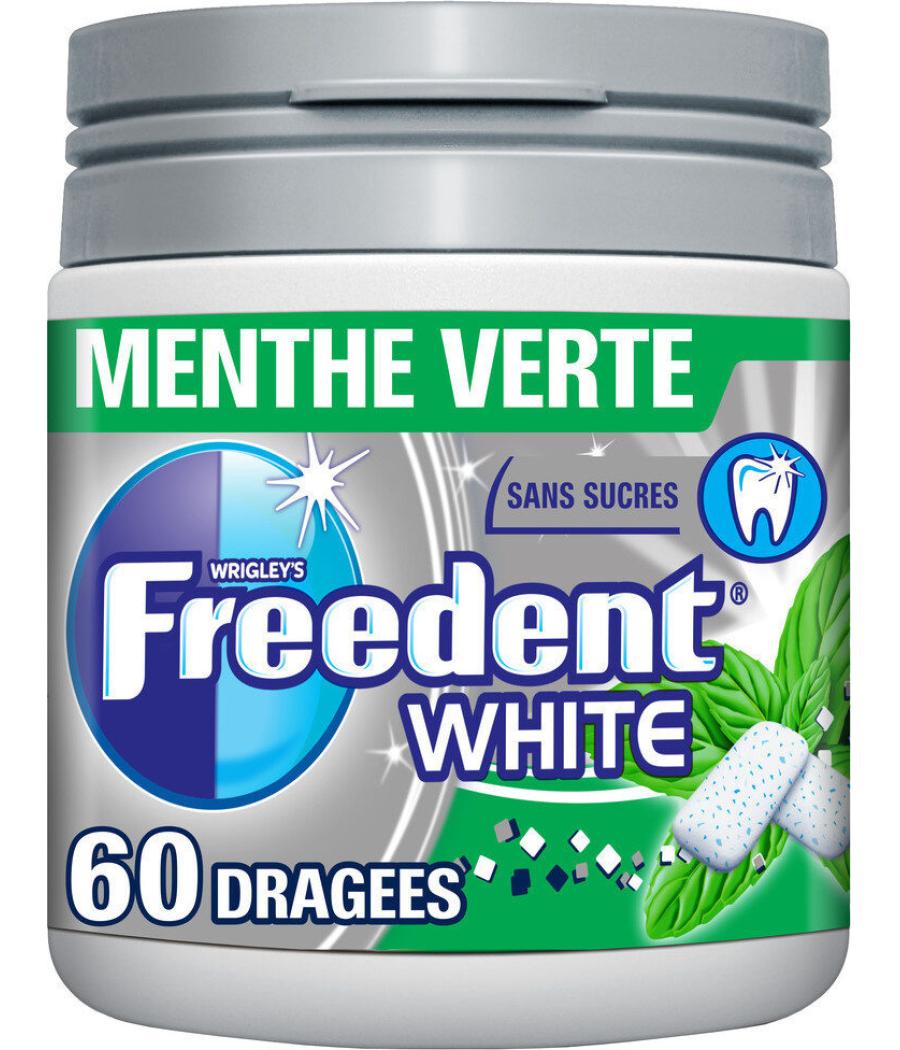 CHEWING-GUM WHITE MENTHE VERTE FREEDENT CHEWING-GUM WHITE MENTHE VERTE FREEDENT