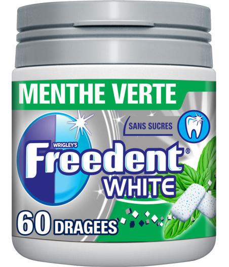 CHEWING-GUM WHITE MENTHE VERTE FREEDENT