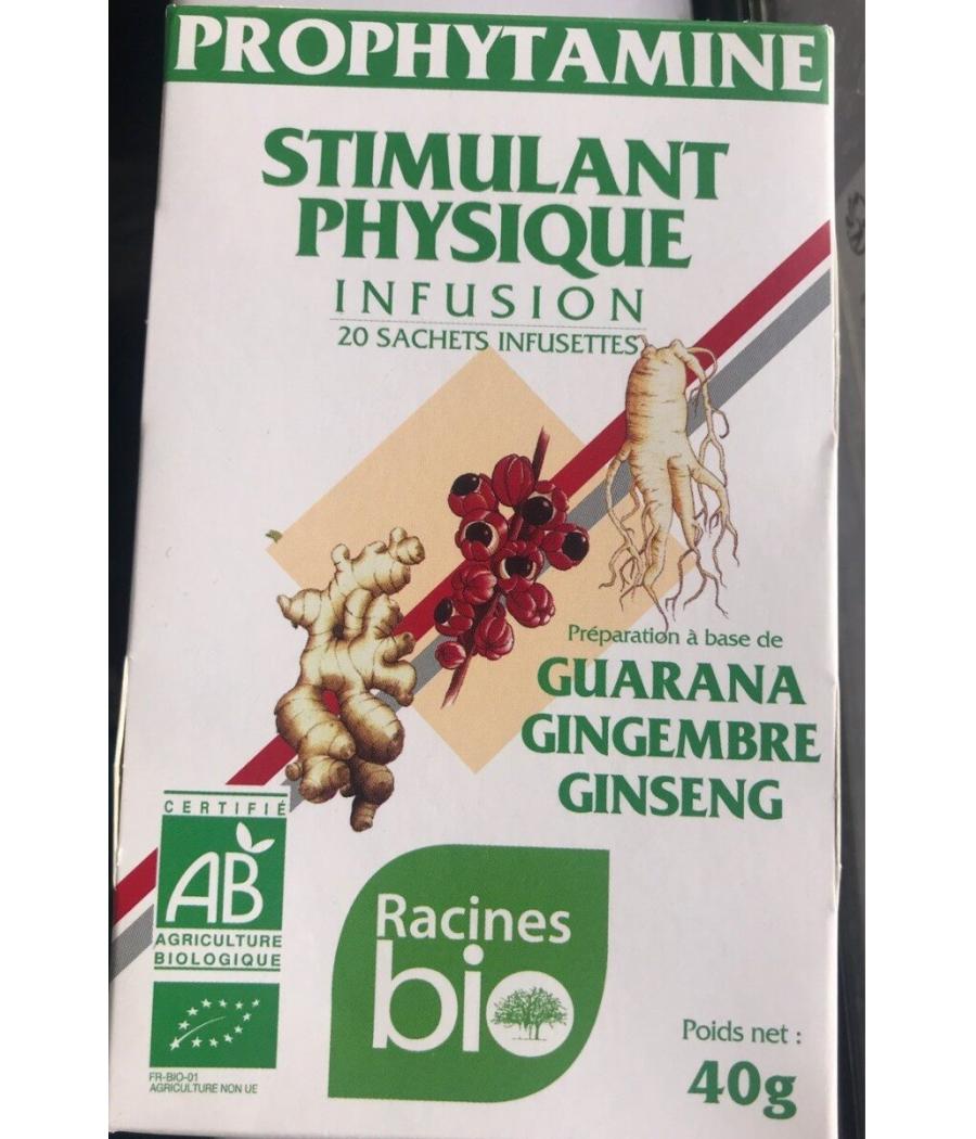 STIMULANT PROPHYTAMINE PHYSIQUE RACINES 40G STIMULANT PROPHYTAMINE PHYSIQUE RACINES 40G