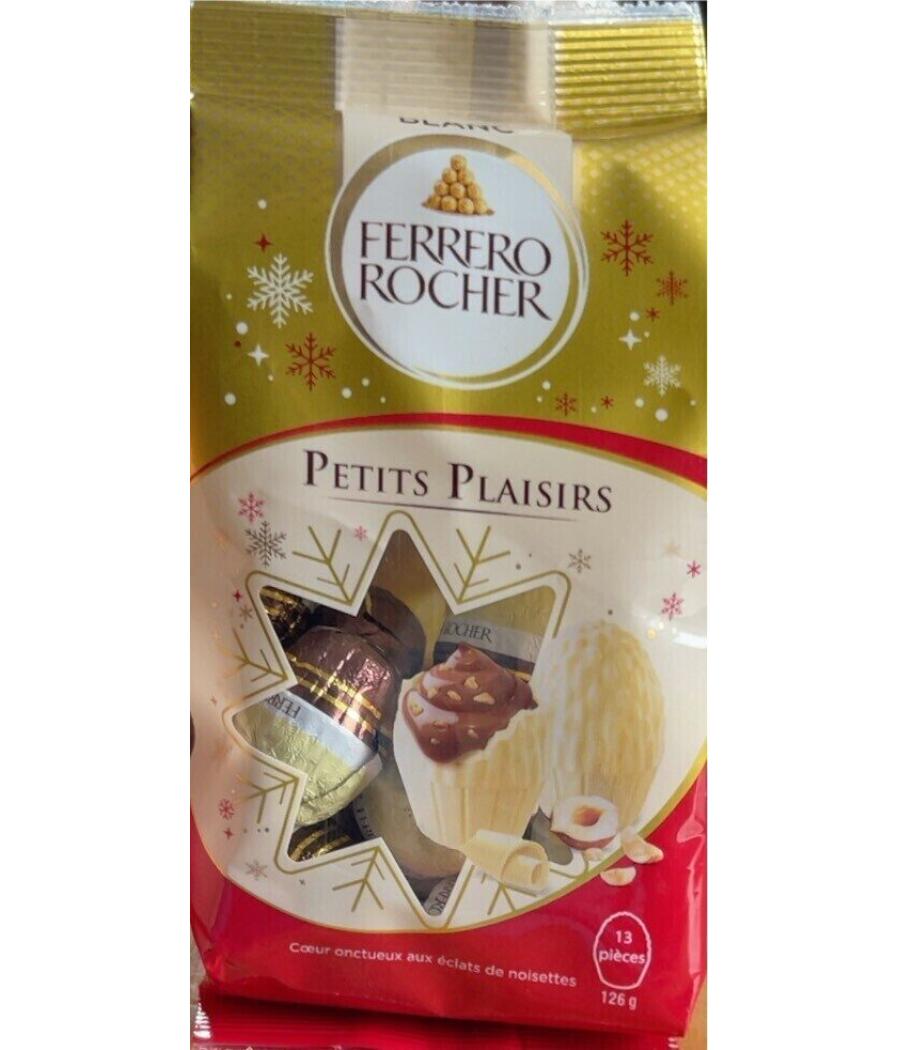 ROCHER PETITS PLAISIRS WHITE  126 G X 24 ROCHER PETITS PLAISIRS WHITE  126 G X 24