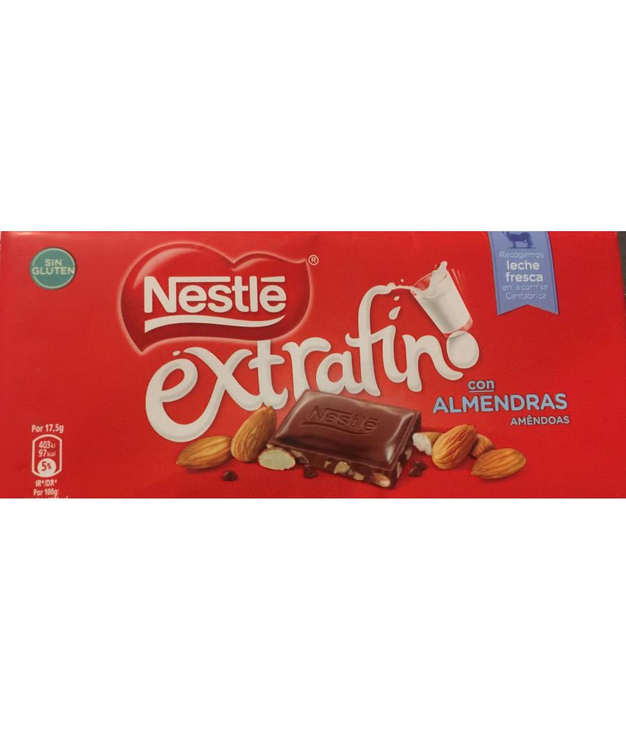 CHOCO LAIT AMANDE  NESTLE 123G CHOCO LAIT AMANDE  NESTLE 123G
