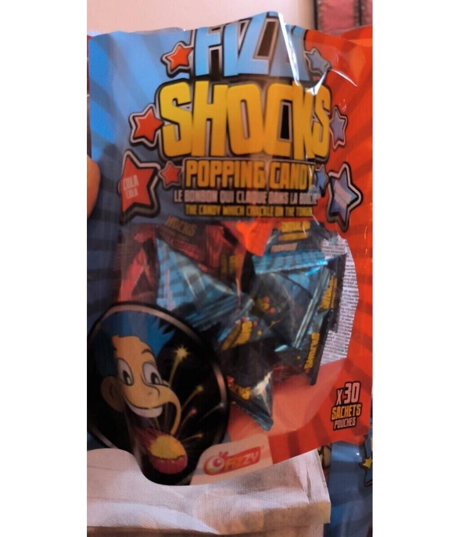 SHOCKS BAGS FIZZY 90G SHOCKS BAGS FIZZY 90G