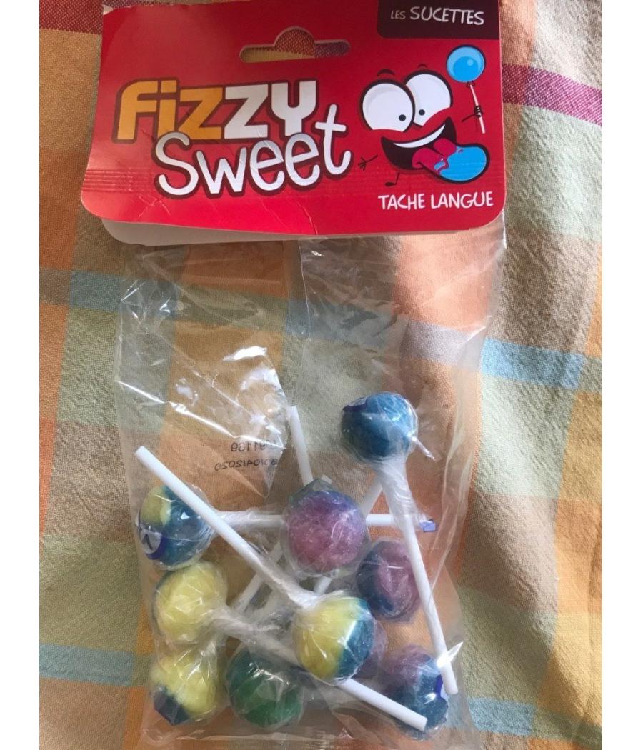 FIZZY SUCETTES SWEET COLORE LA LANGUE 80G FIZZY SUCETTES SWEET COLORE LA LANGUE 80G