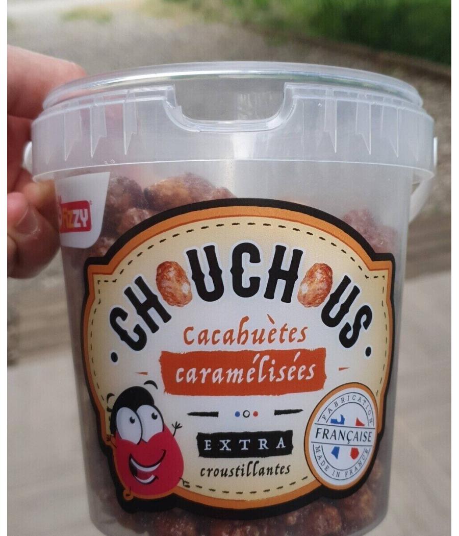CARAMELISEES CHOUCHOU FIZZY  500G CARAMELISEES CHOUCHOU FIZZY  500G