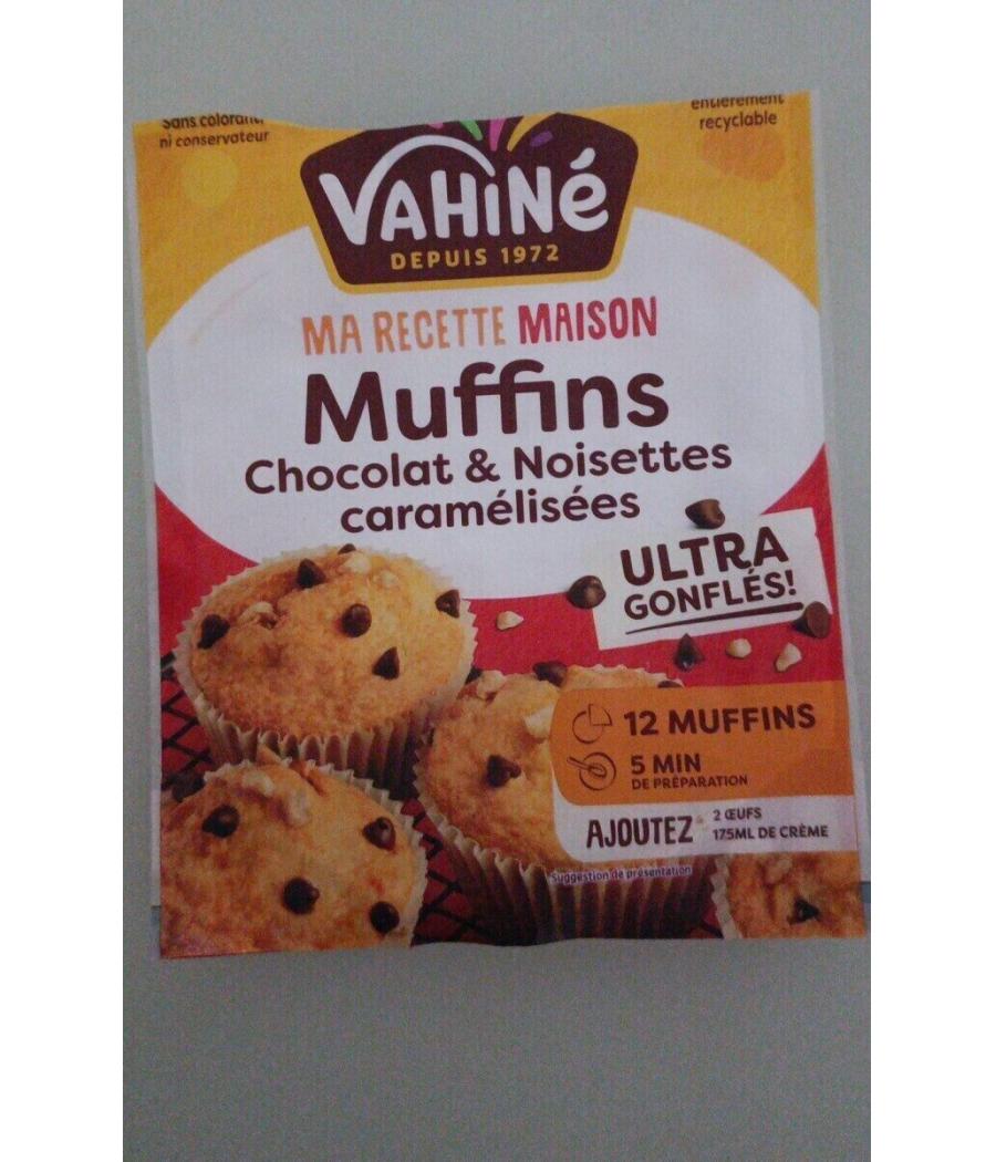 MUFFINS CHOCOLAT & NOISETTES CARAMELISEES MUFFINS CHOCOLAT & NOISETTES CARAMELISEES