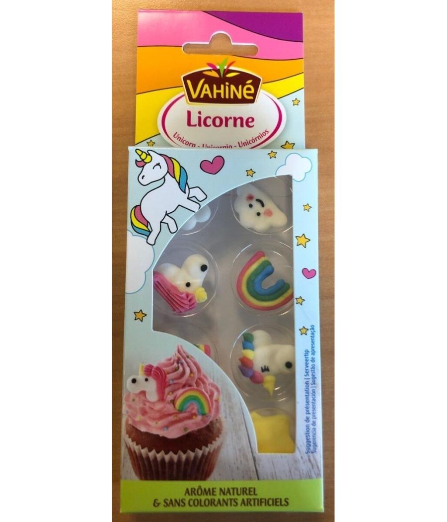 DECORS DE CONFISERIE LICORNES VAHINE 8G DECORS DE CONFISERIE LICORNES VAHINE 8G